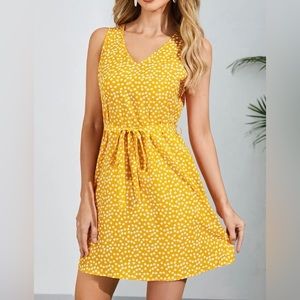 Floral sleeveless dress